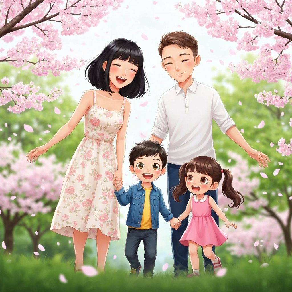 家族のイラスト